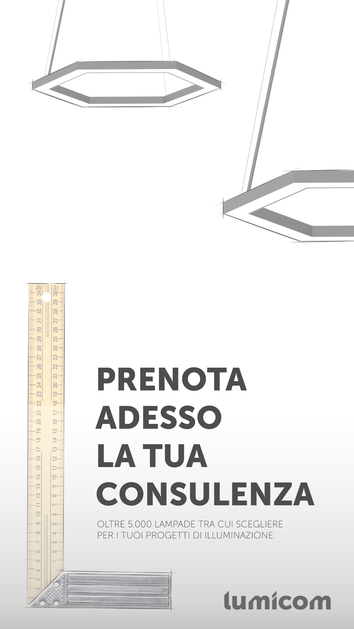 Lumicom Facebook ad: Prenota la tua consulenza gratuita