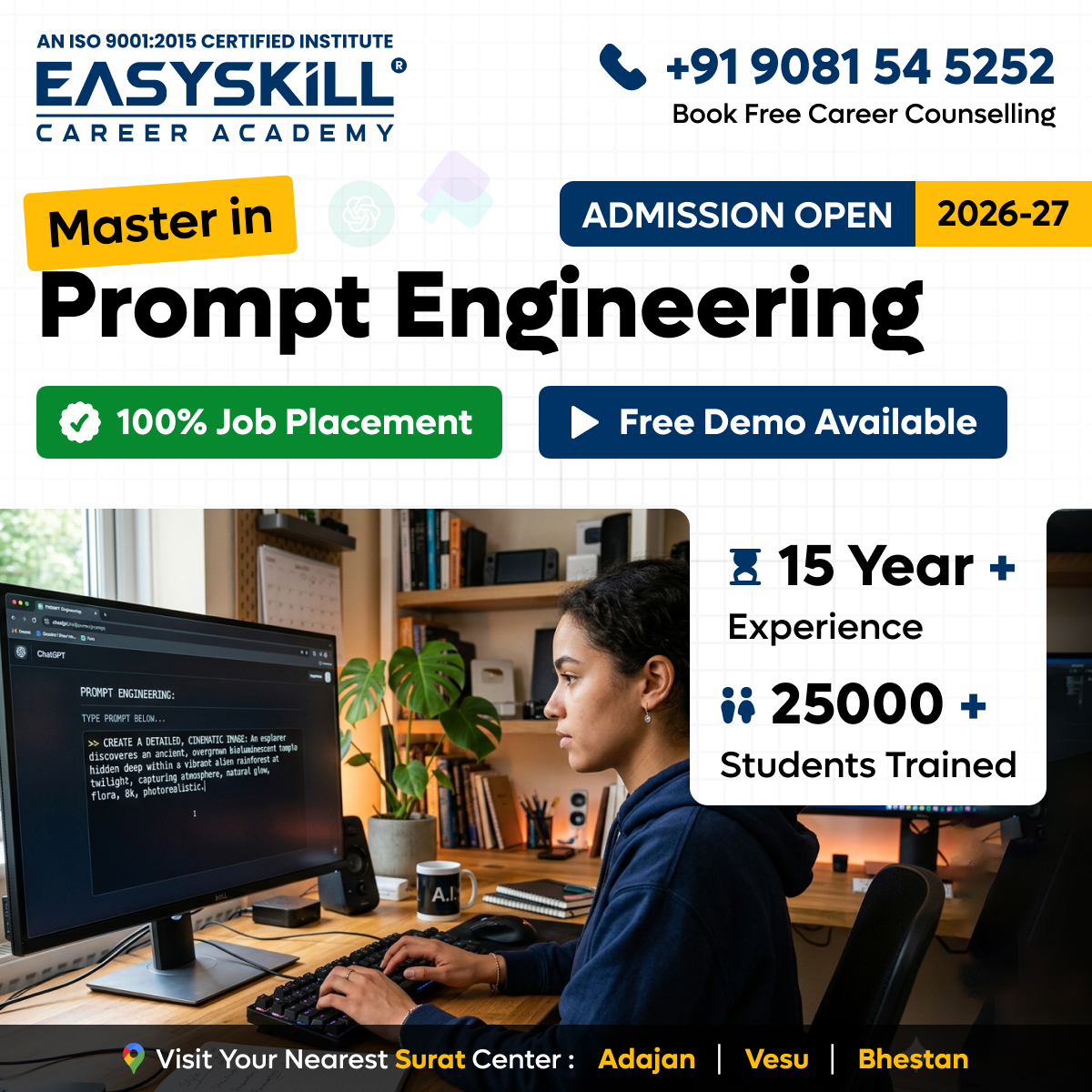 EasySkill Career Academy Facebook ad