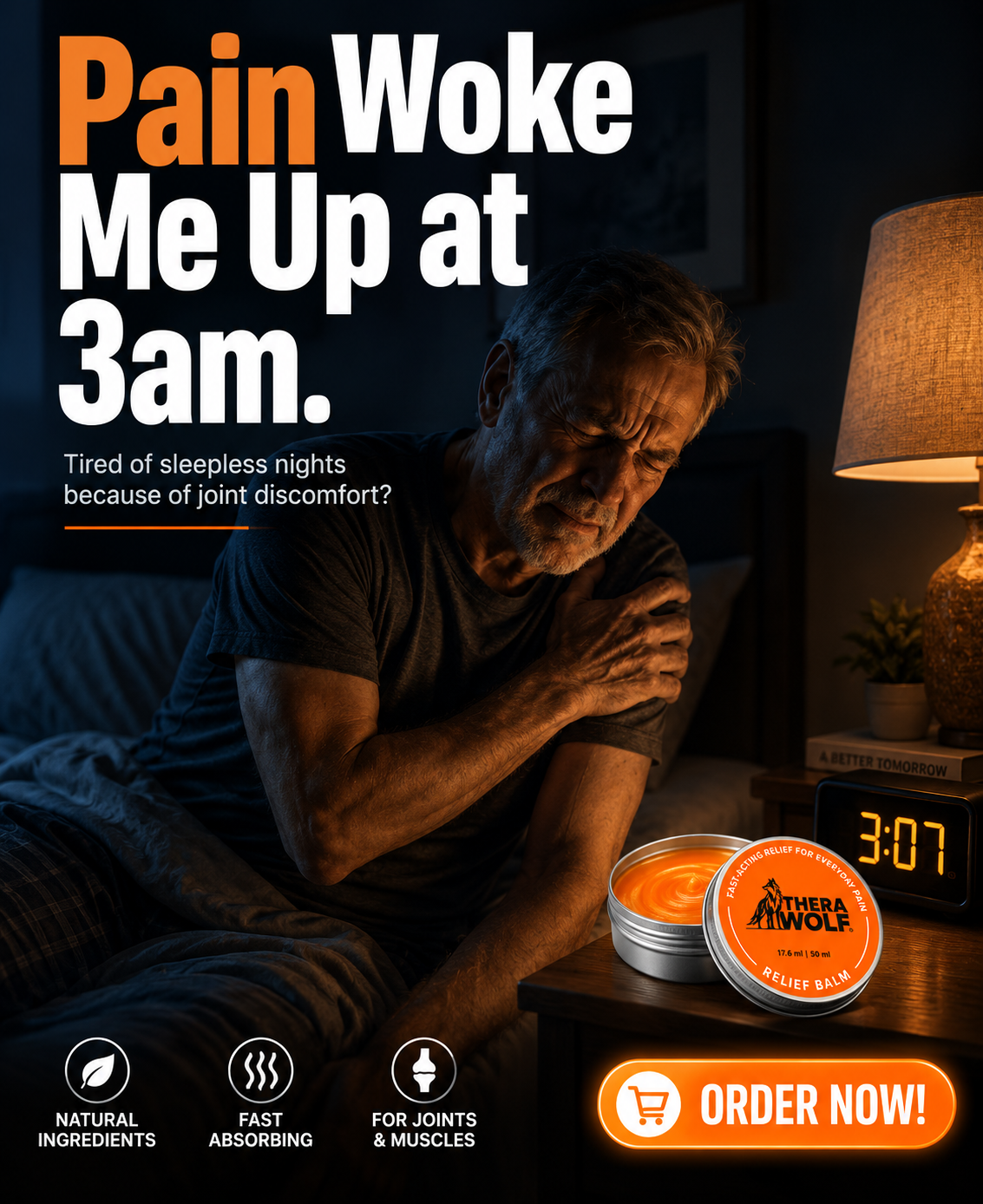 Joint Relief Balm Facebook ad