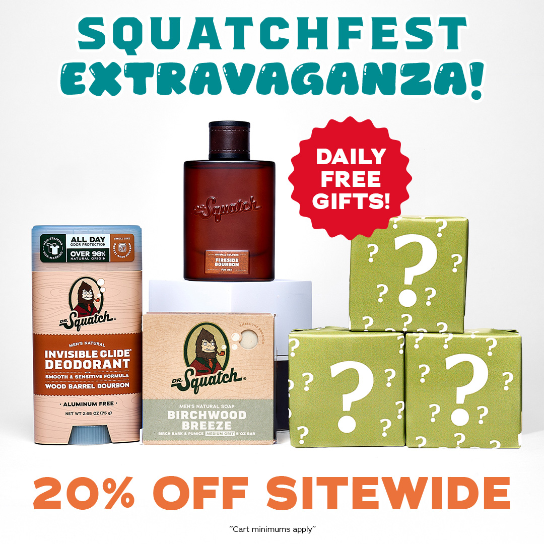 Dr. Squatch Facebook ad