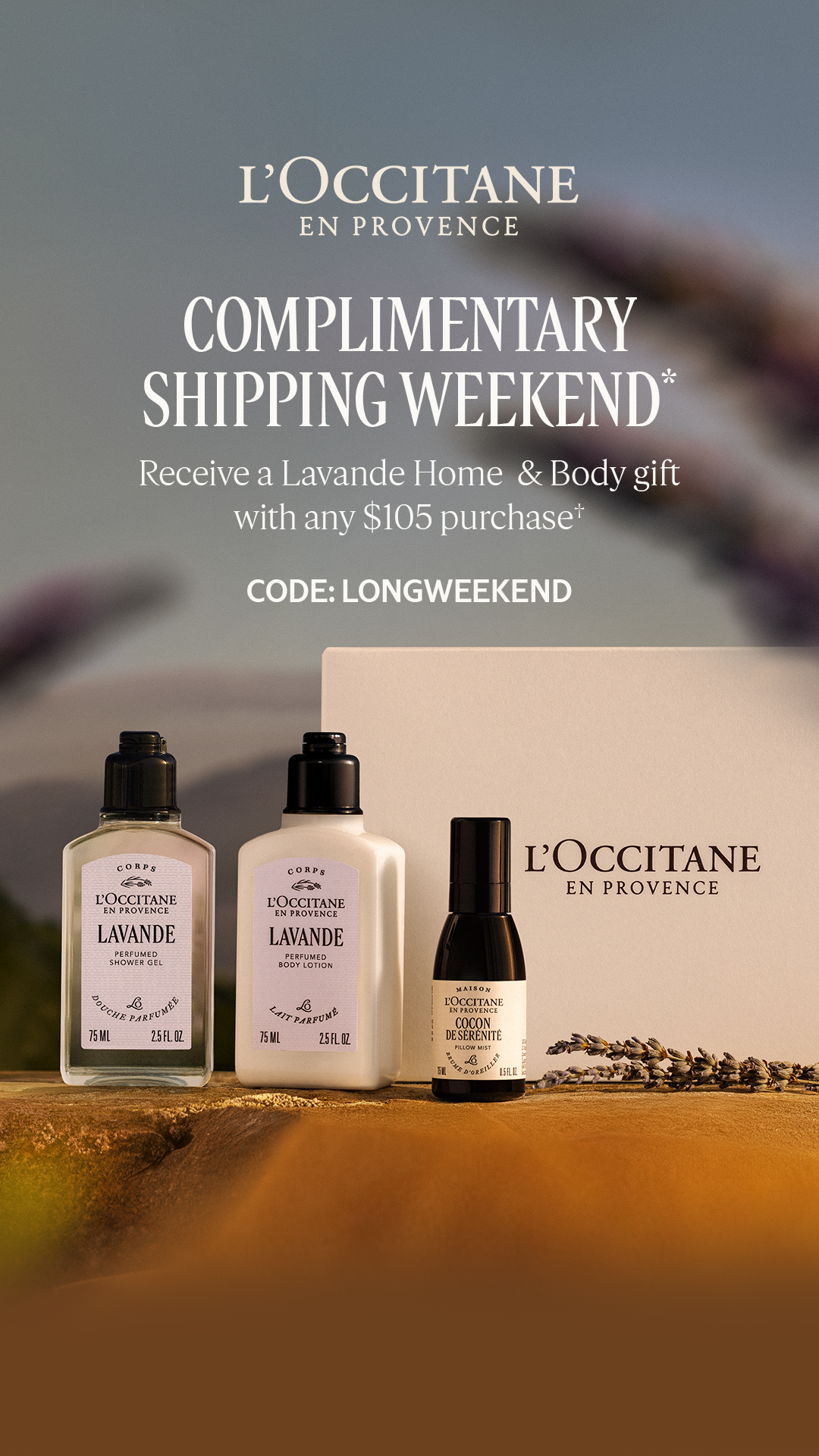 L'OCCITANE en Provence Facebook ad