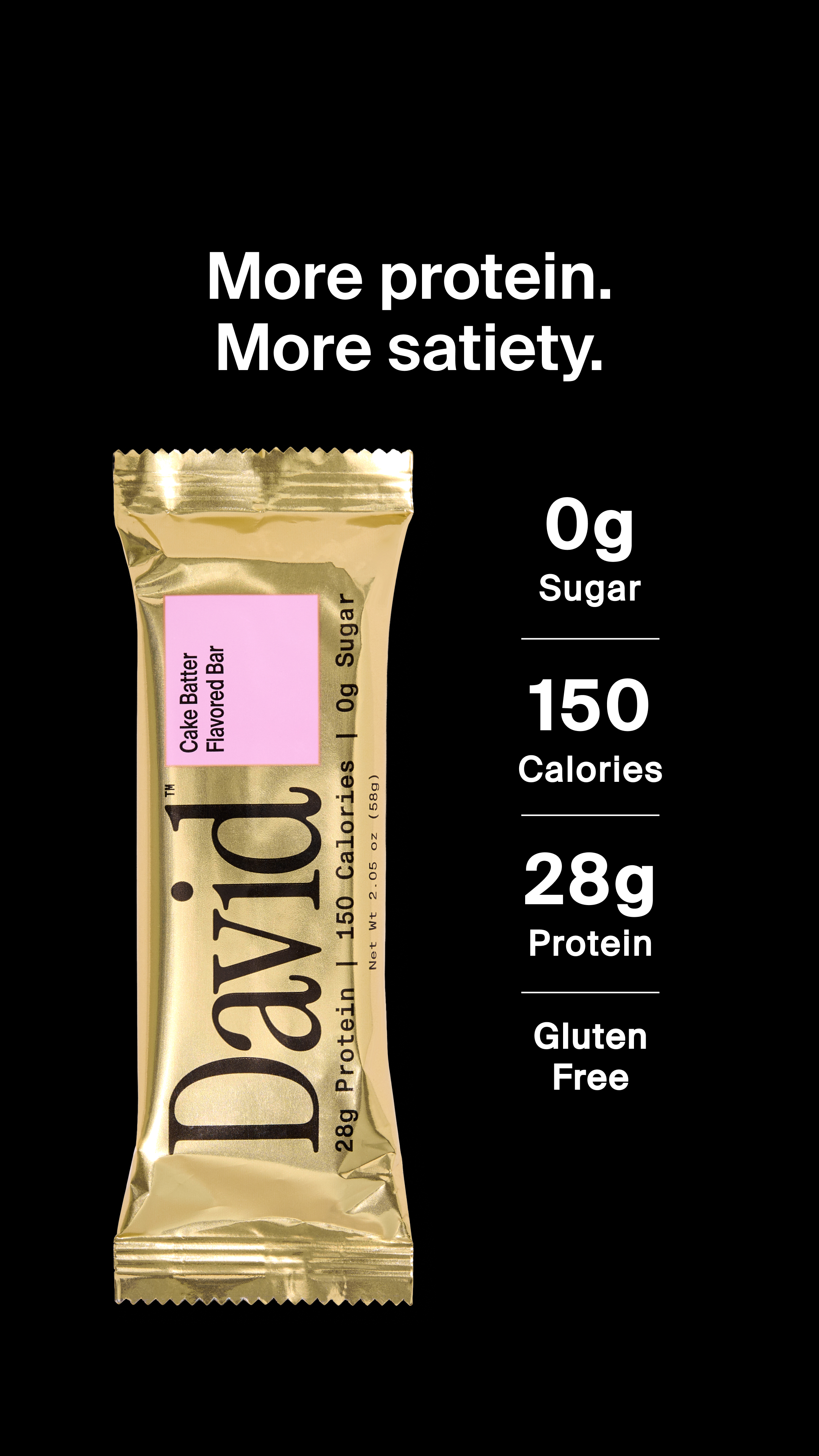 David Protein Facebook ad