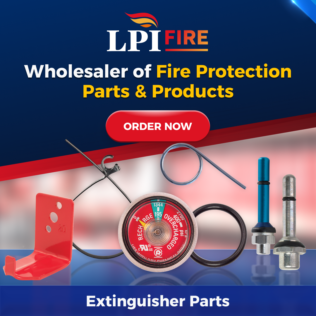 LPI Fire Facebook ad: Attention Fire Equipment Distributors.