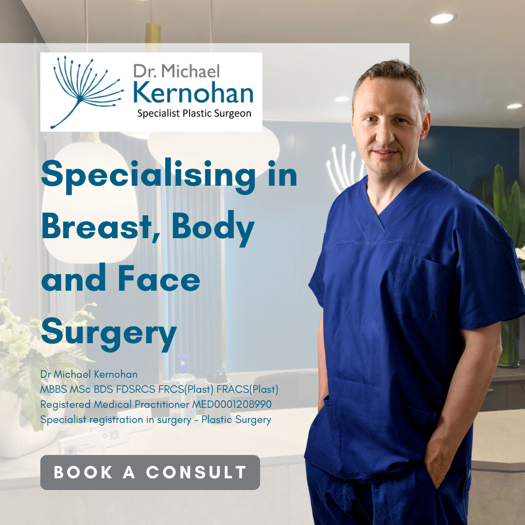 Dr Michael Kernohan Facebook ad: Dr Kernohan is committed to achieving the highest…