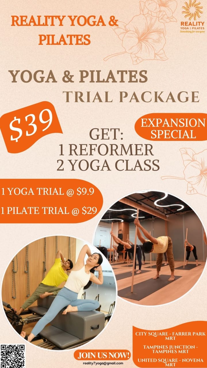 Reality Yoga Facebook ad