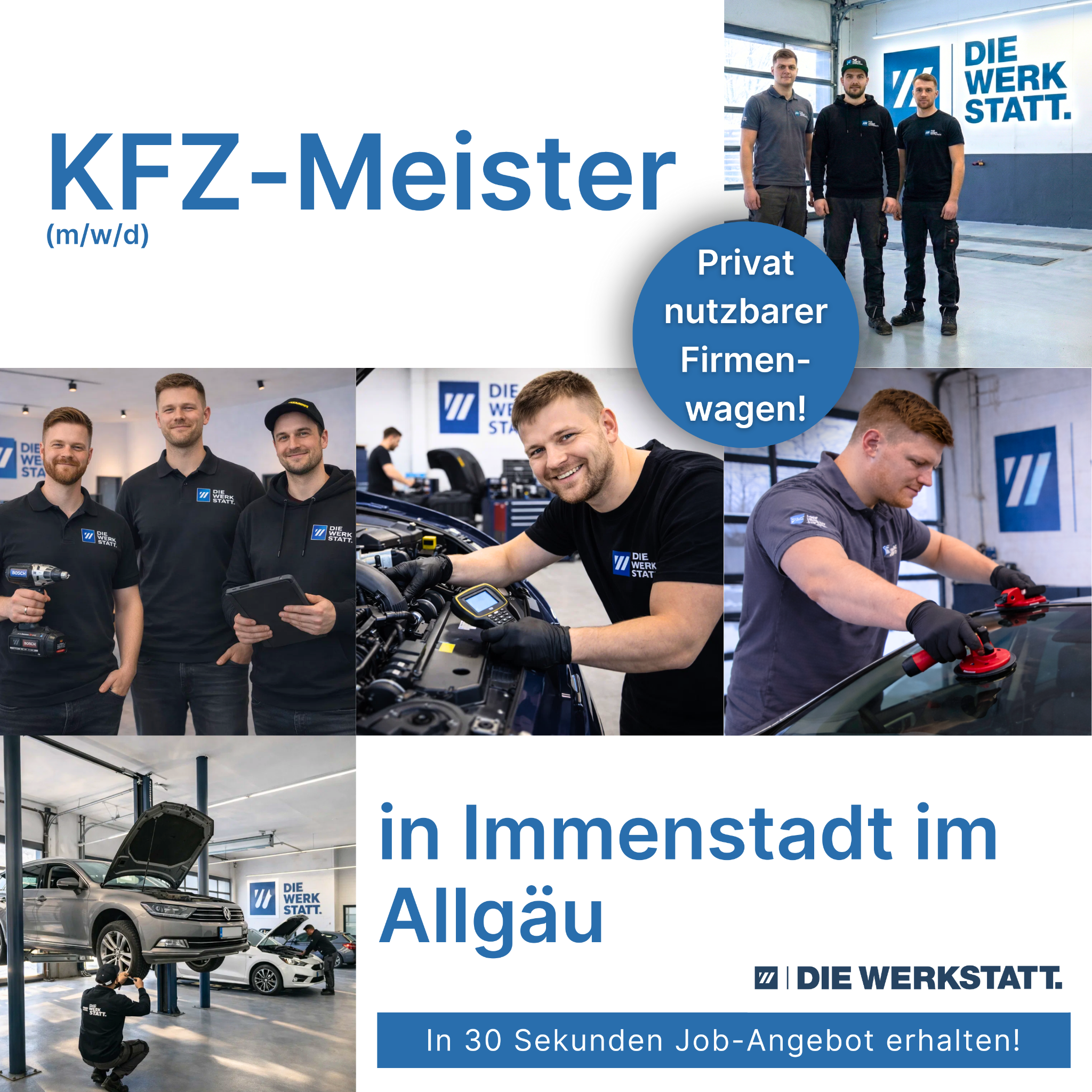 Candidate Flow KFZ Jobs Facebook ad