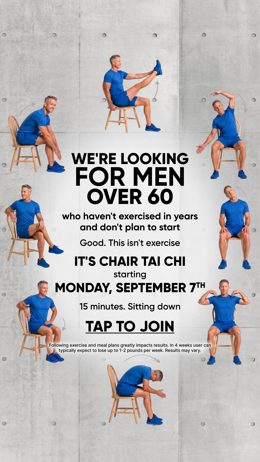Michaelll Fitness Facebook ad