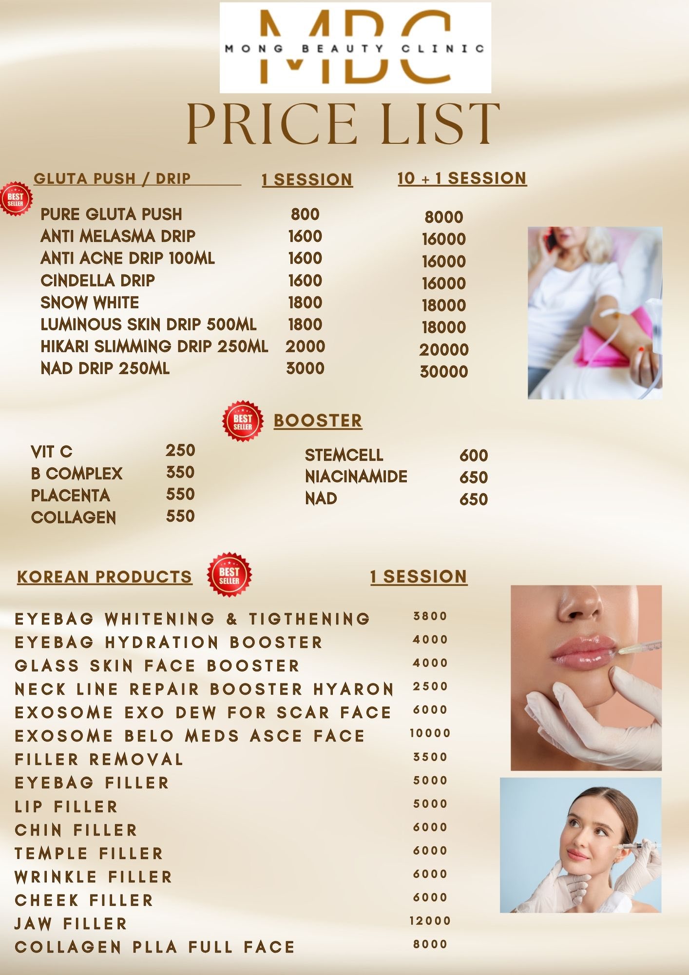 Mbc Mandaue Facebook ad: Now offering complete face & body treatments at…