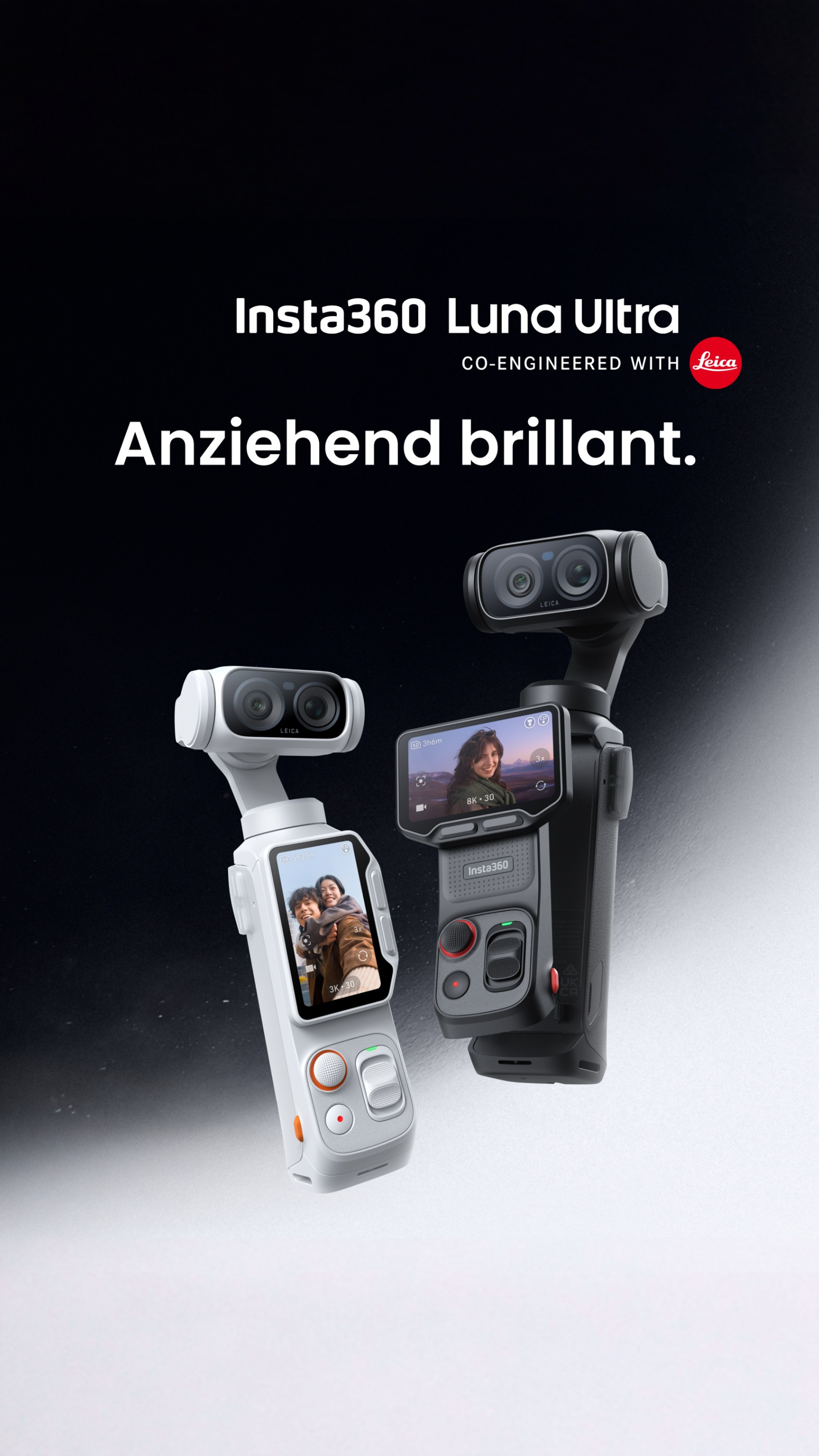 Insta360 Facebook ad: Luna Ultra: Next-Gen-Gimbal
