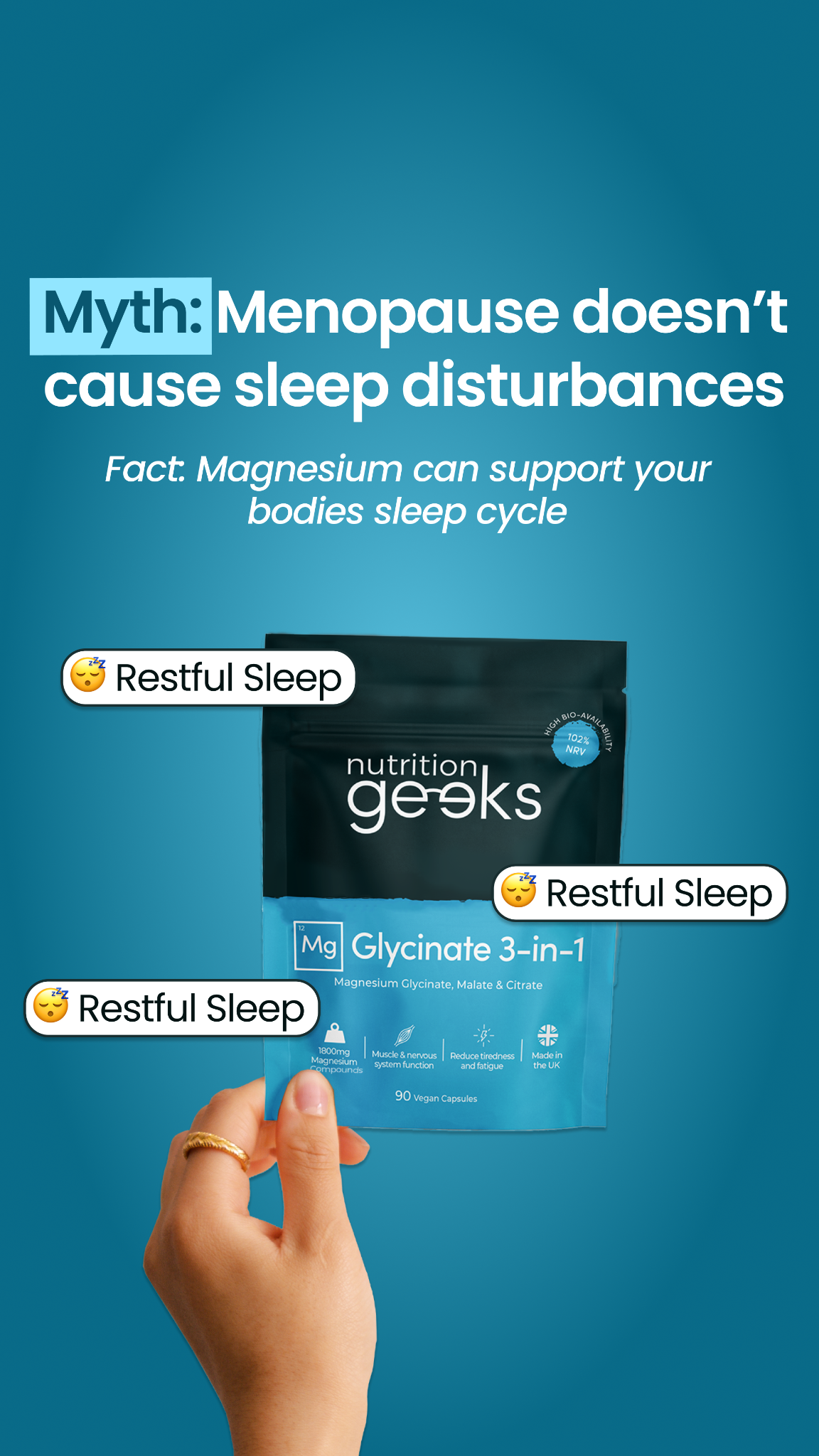 Nutrition Geeks Facebook ad
