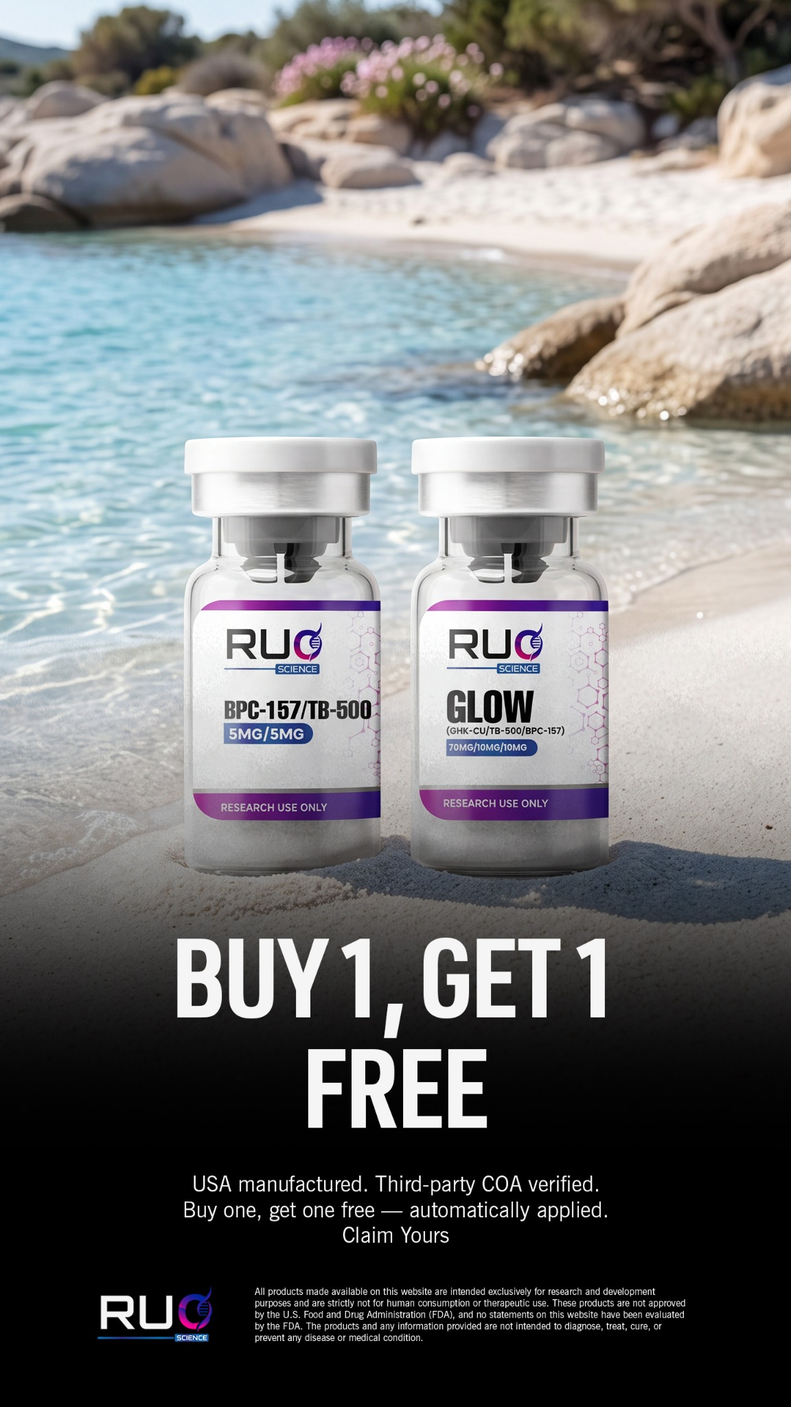 RUO science Facebook ad