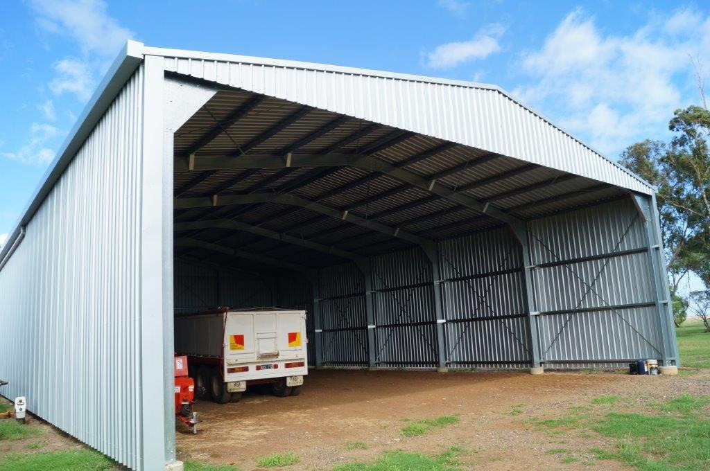 Diamond Tough Sheds & Patios Facebook ad: Local service