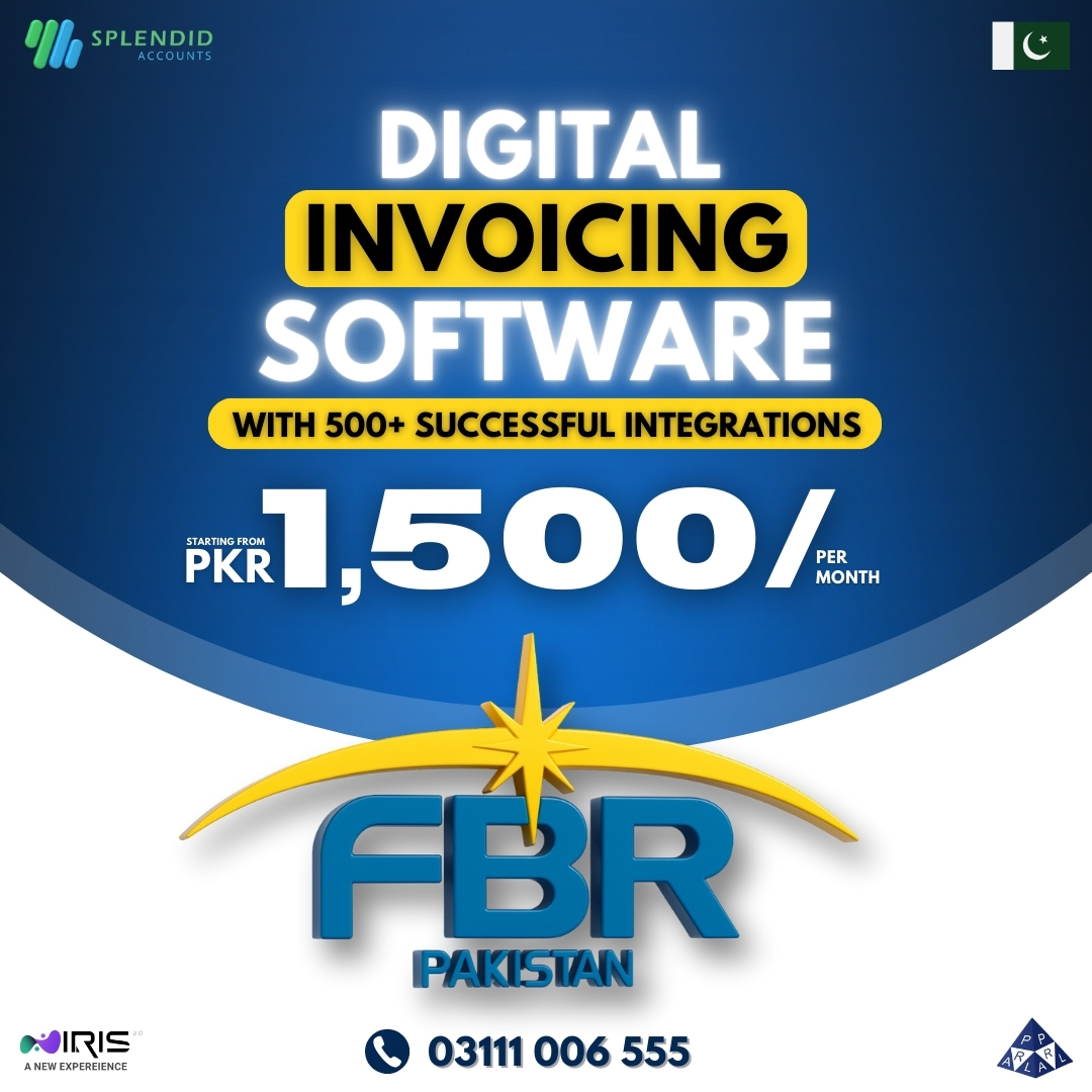 Splendid Accounts Facebook ad: FBR Digital Invoicing - Free Demo