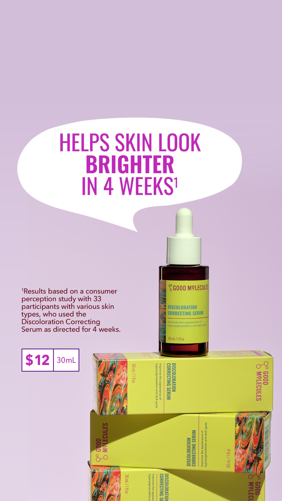 Good Molecules Facebook ad: Over 5,000 Reviews
