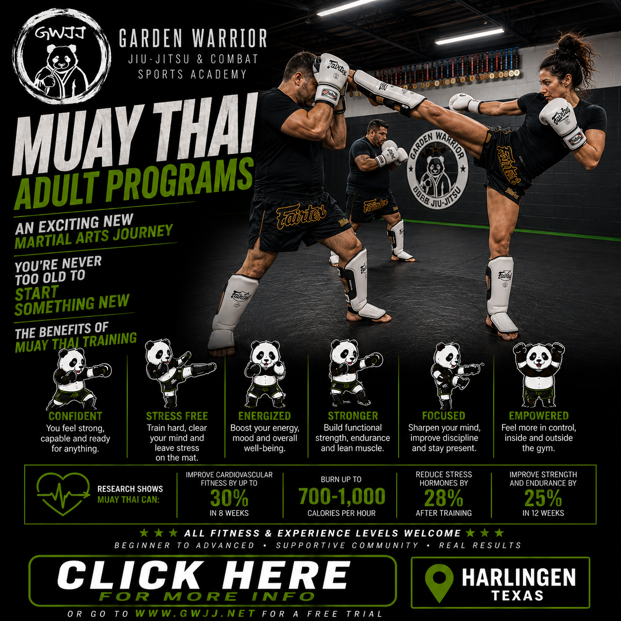 Garden Warrior Jiu-Jitsu & Combat Sports Academy Facebook ad: Real Results!