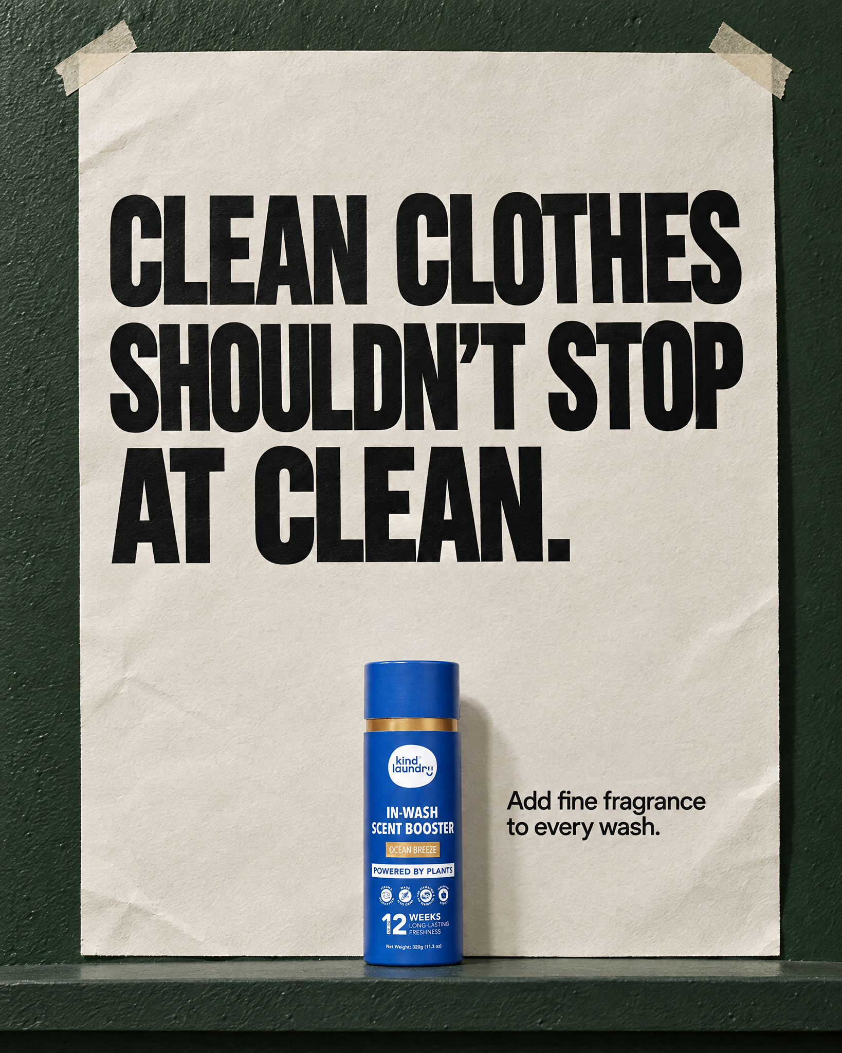 Kind Laundry Facebook ad: Plant-Derived Fine Fragrance That Stays in Your Clothes…