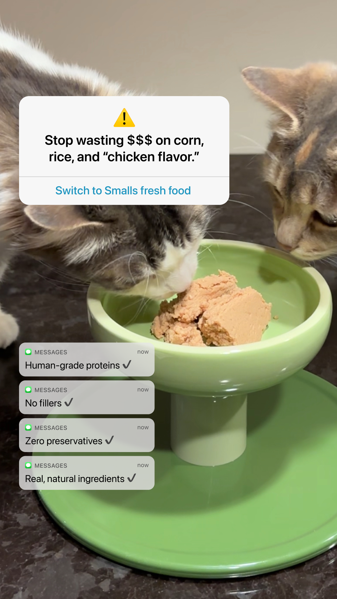 Smalls Facebook ad