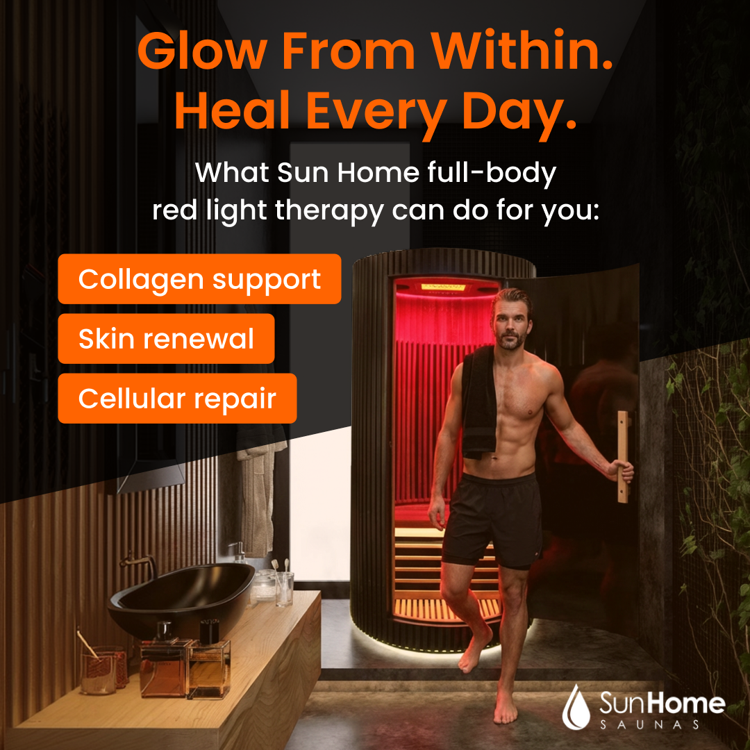 Sun Home Saunas Facebook ad