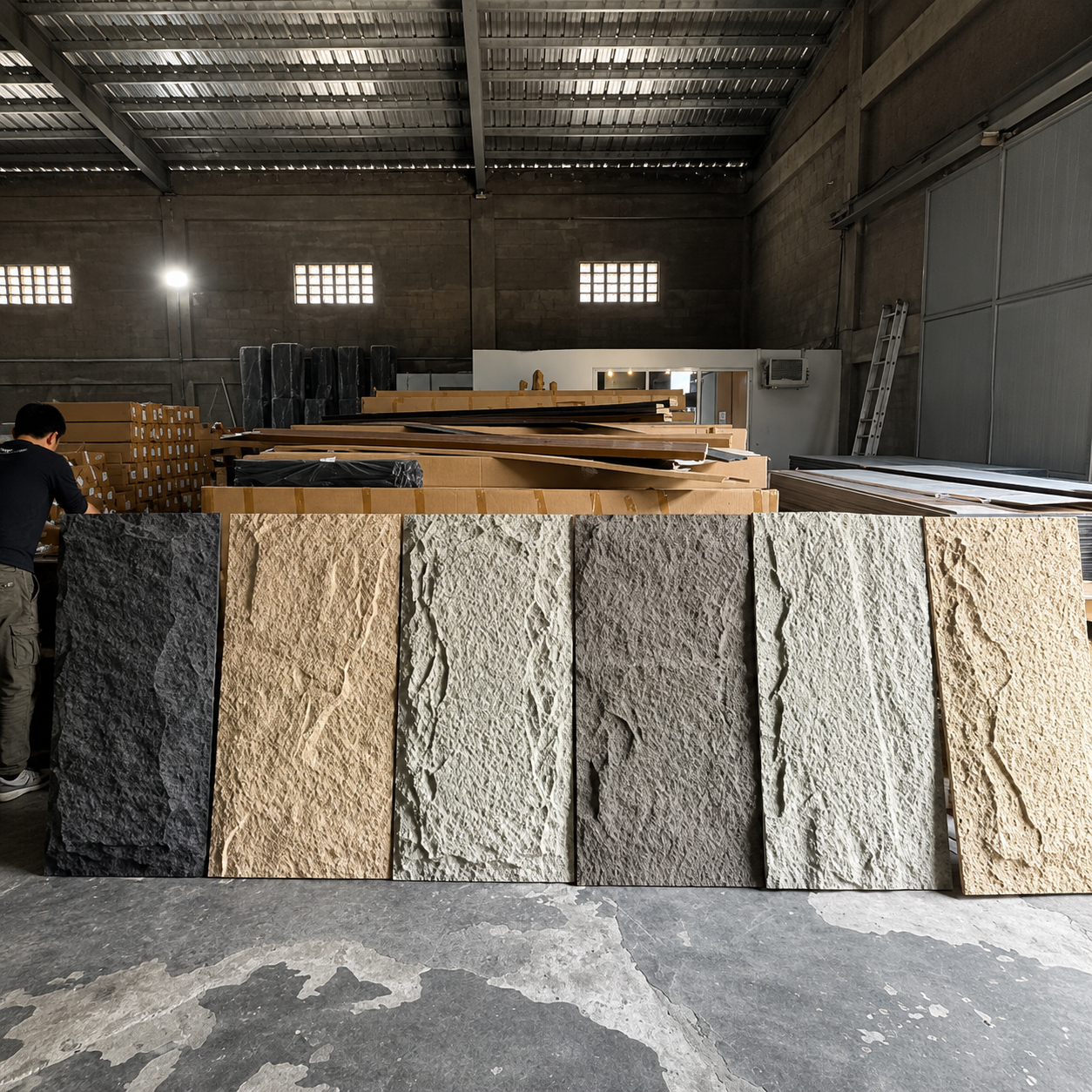 The Market Guide Facebook ad: Stone Panels
