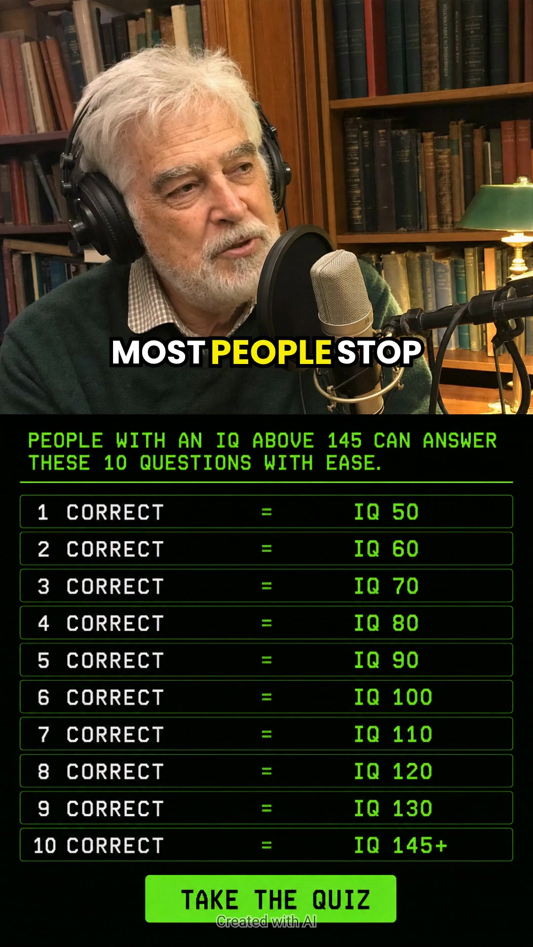 Clara Sage Facebook ad: IQ Test