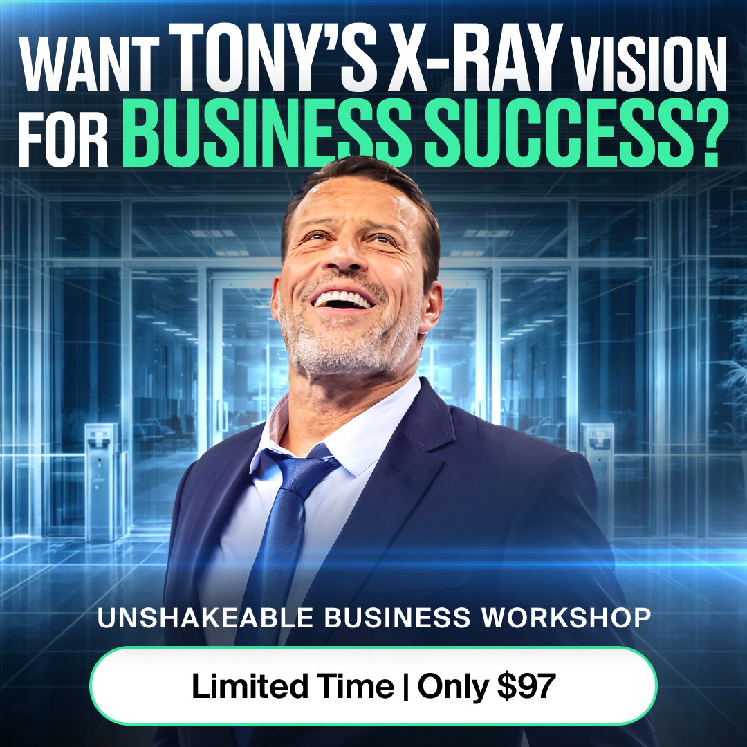 Tony Robbins Facebook ad
