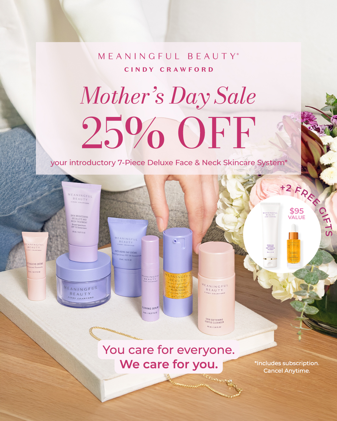 Meaningful Beauty Facebook ad
