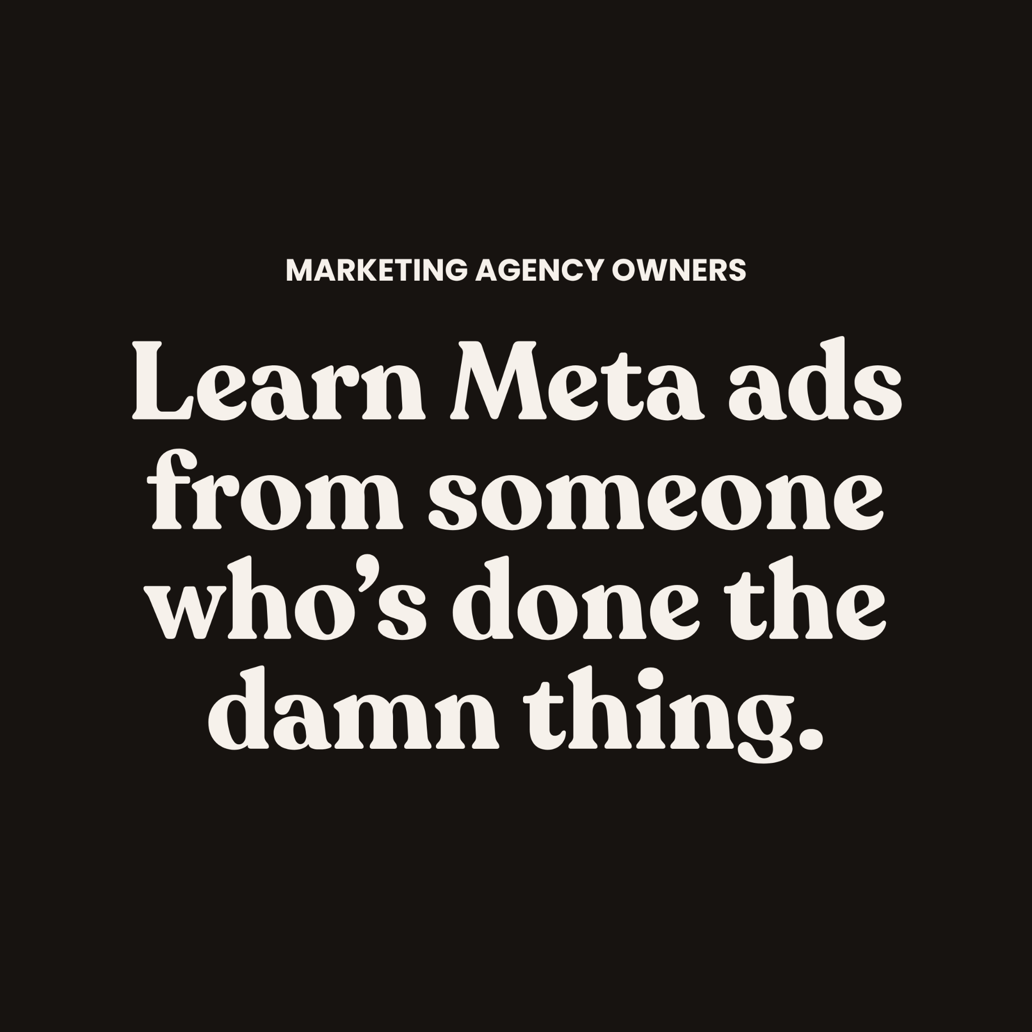 Casey Richardson - FB Ads Coach Facebook ad