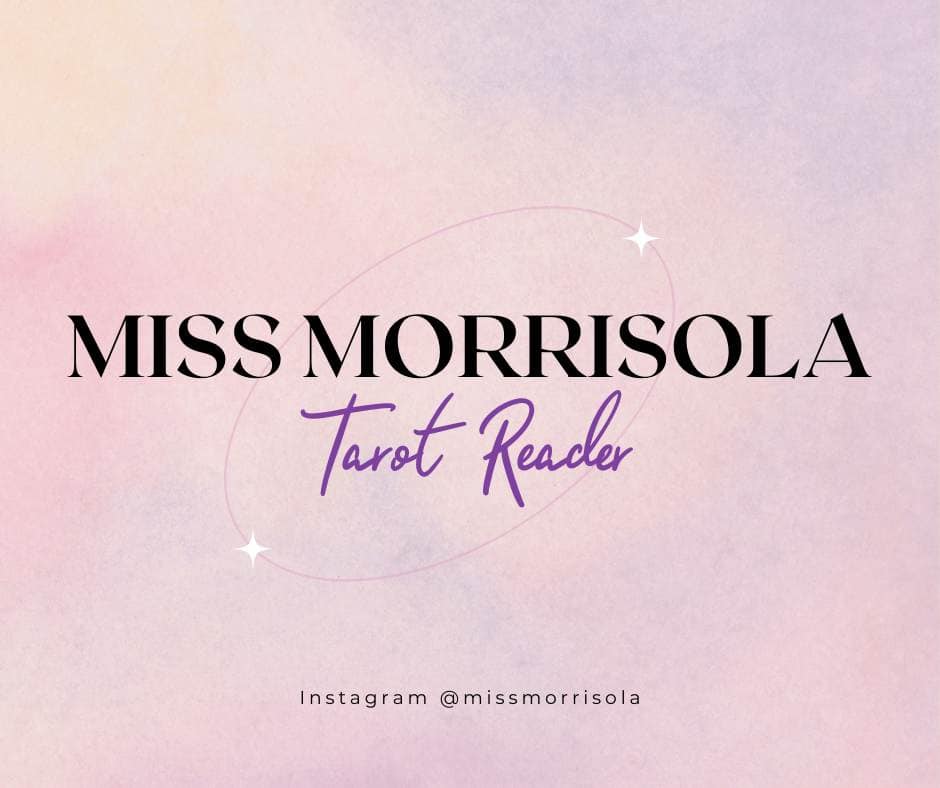 Miss Morrisola Tarot Reader Facebook ad: Feel lost? Are there questions needing answers?