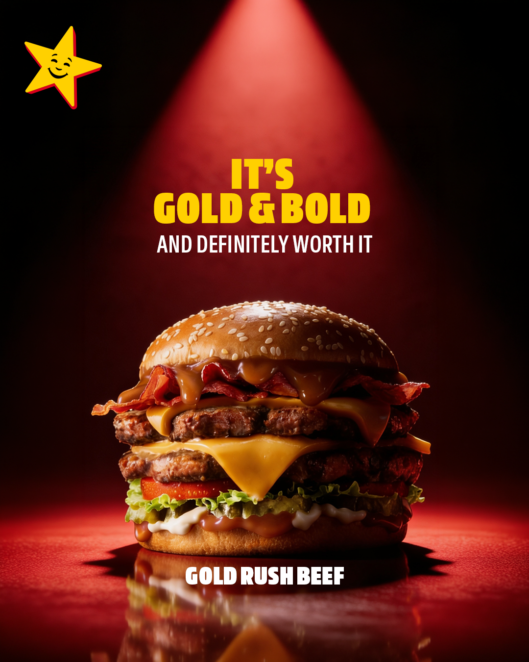 Hardee's Arabia Facebook ad