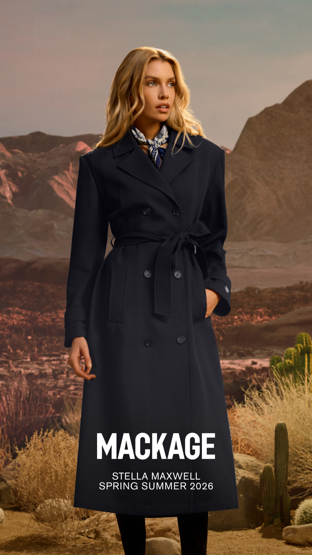 Mackage Facebook ad