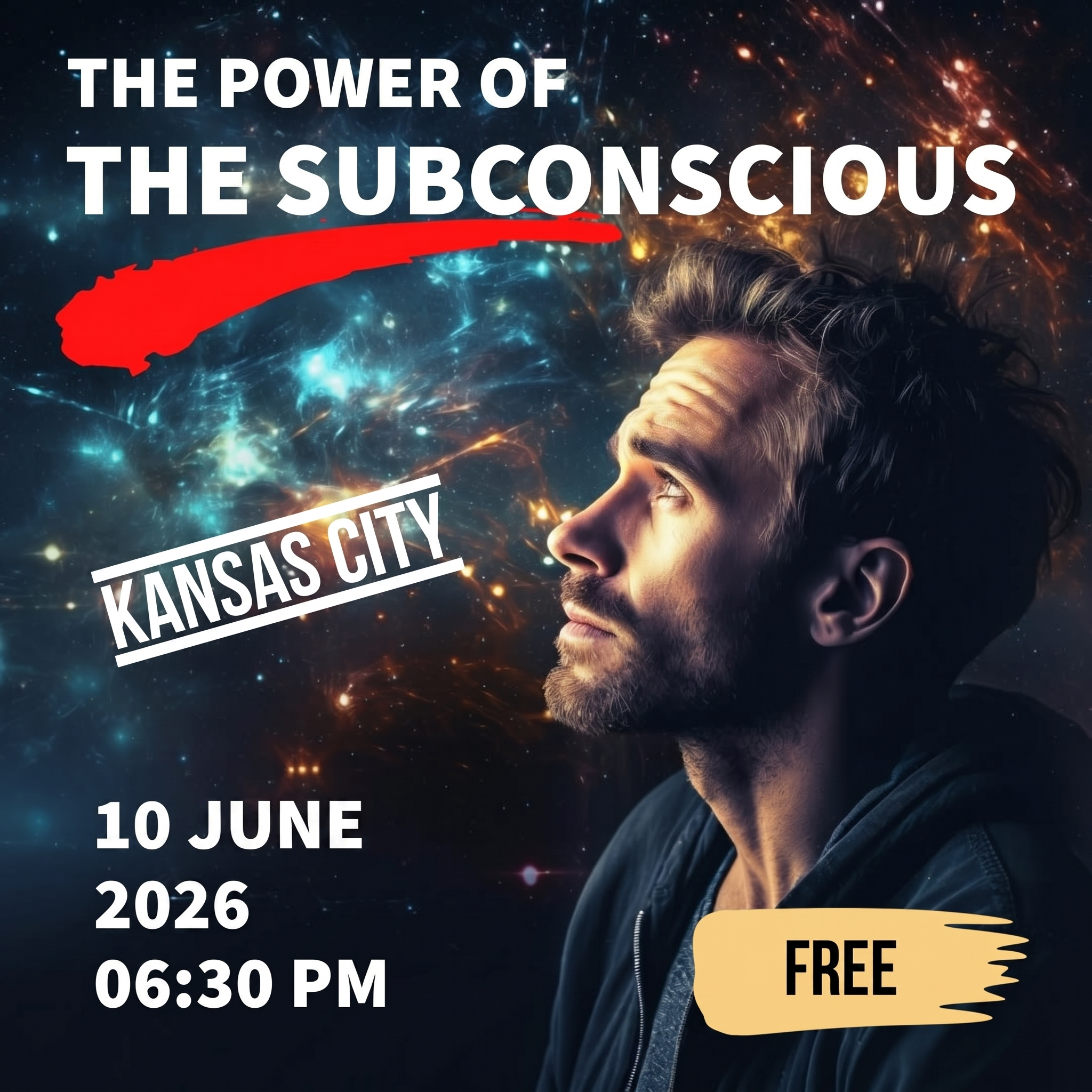 Be Myself Facebook ad: The Power of the Subconscious Mind