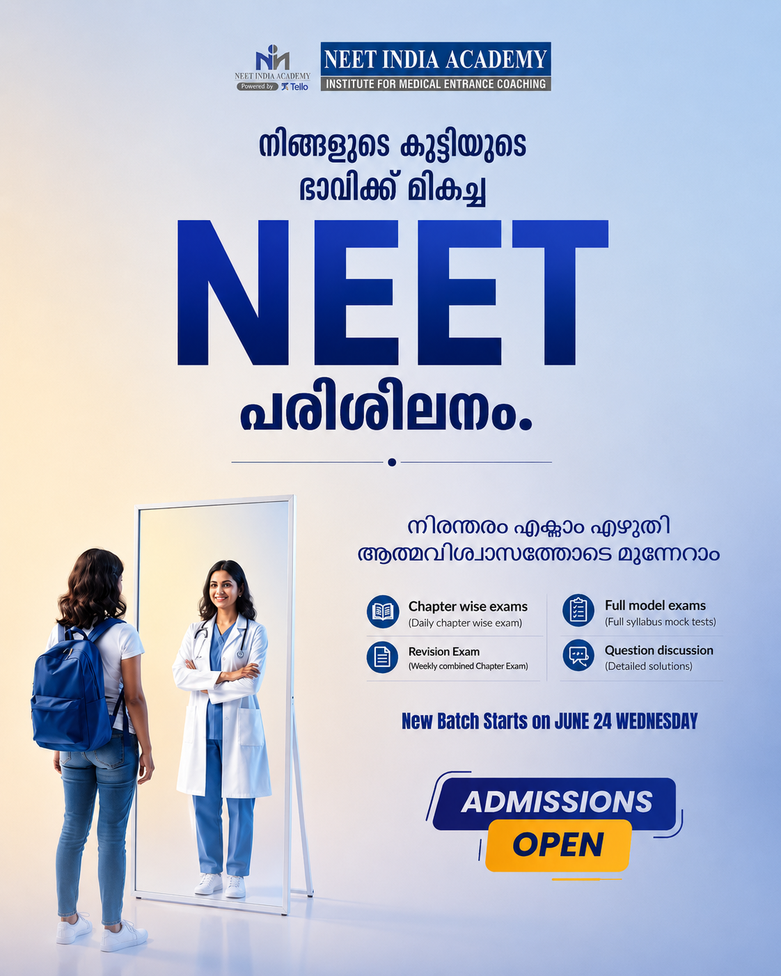 Neet India Academy Facebook ad