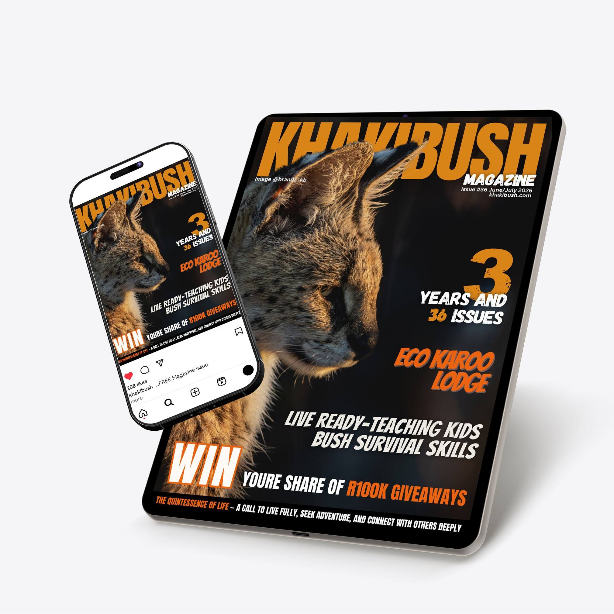 KhakiBush Magazine Facebook ad