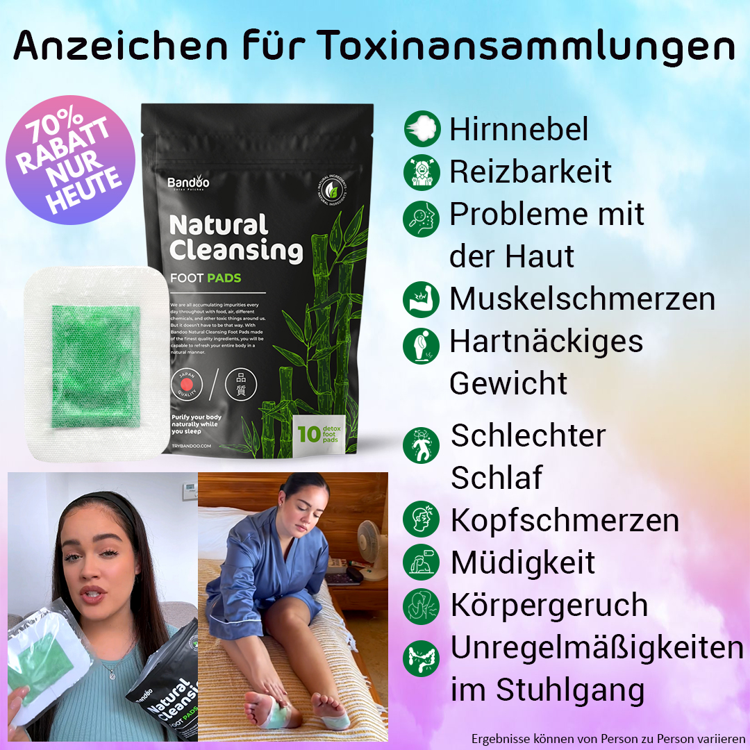 Natürliche Detox-Pflaster Facebook ad