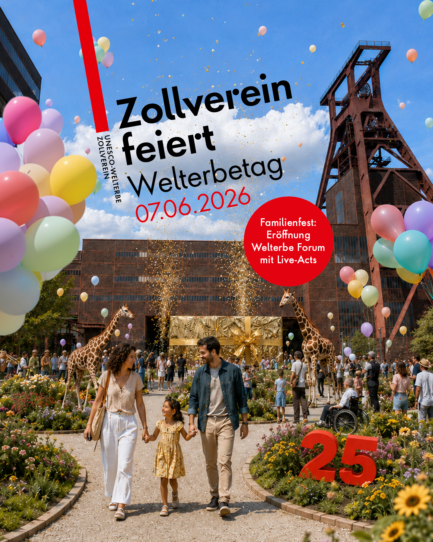 Zeche Zollverein Facebook ad: UNESCO-Welterbetag 2026