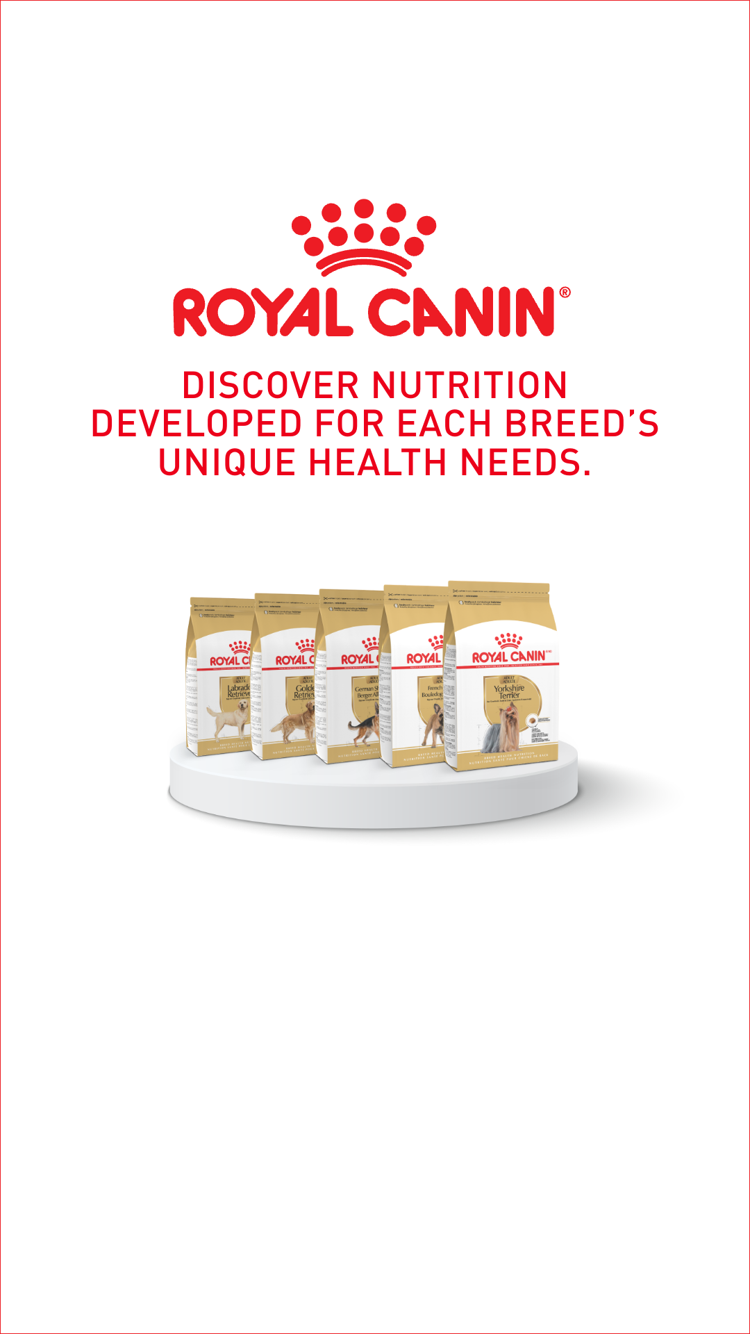Royal Canin Facebook ad