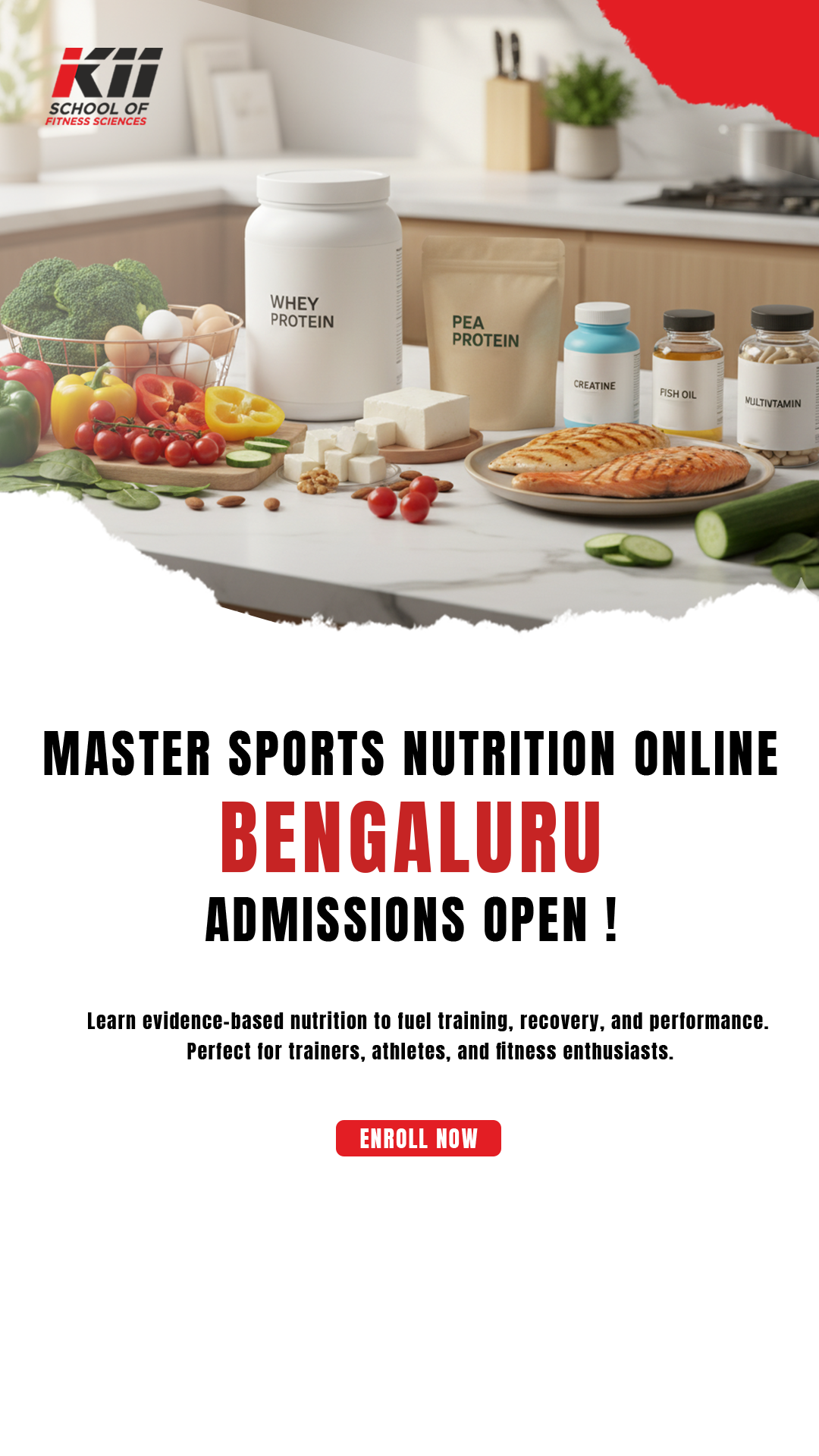 K11 School of Fitness Sciences Facebook ad