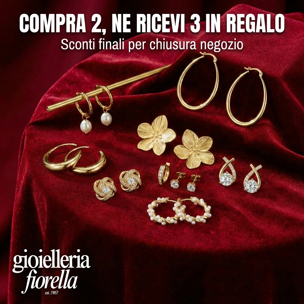 Gioielleria Fiorella Facebook ad: Gioielli senza tempo con grandi sconti a partire da soli 30€