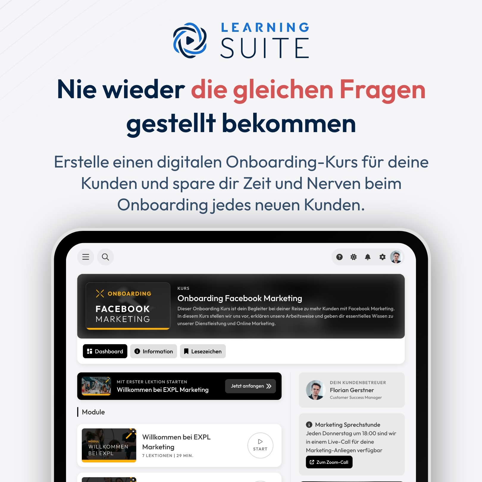 LearningSuite Facebook ad