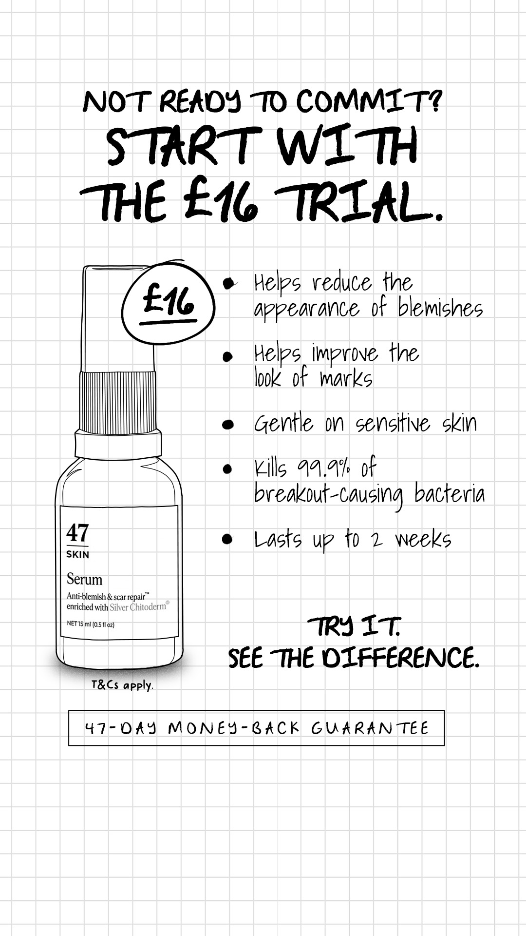 47Skin Facebook ad