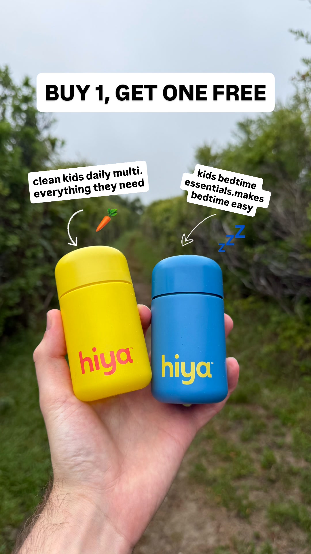 Hiya Facebook ad: Bedtime's On Us This Month