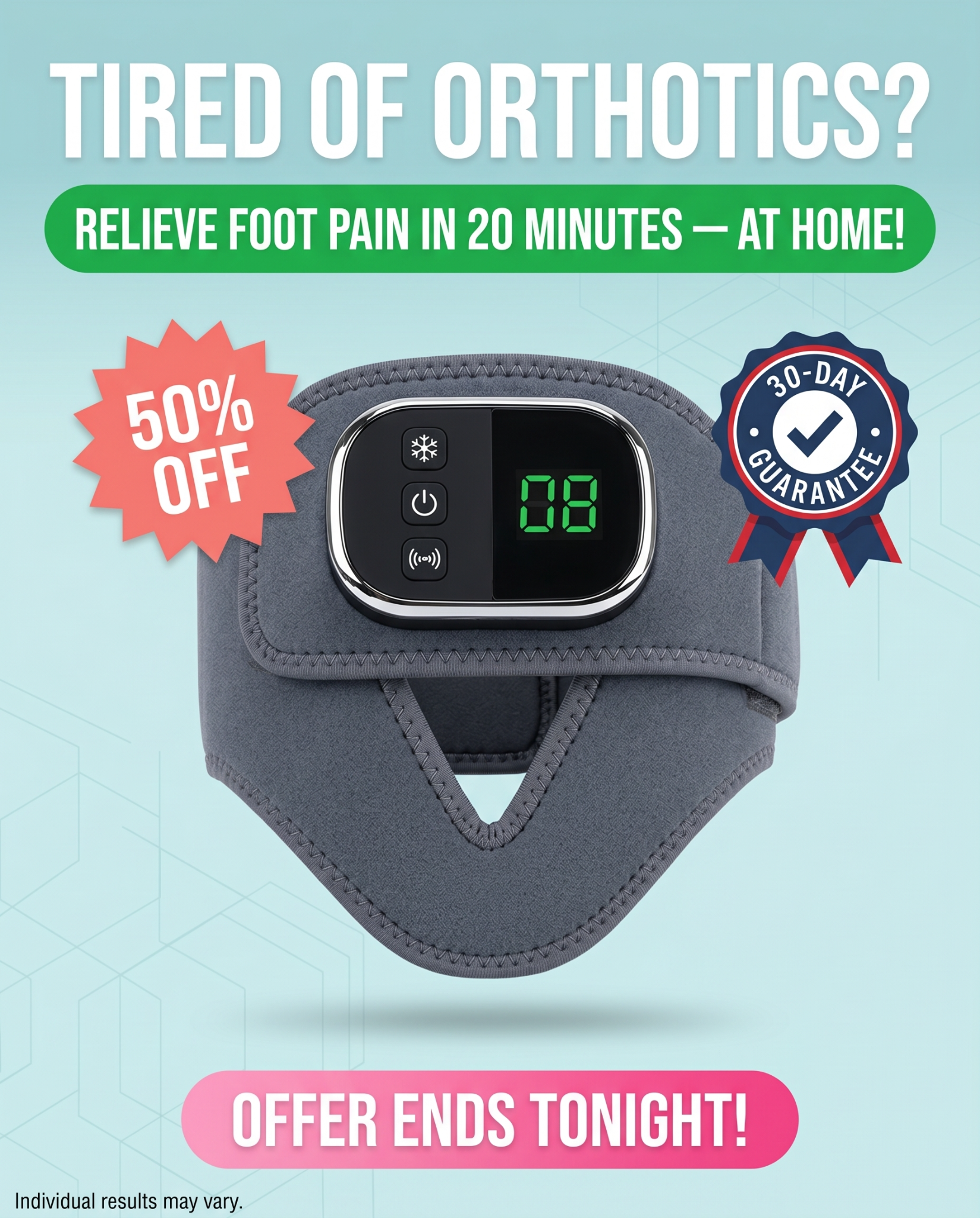 Soleus Facebook ad