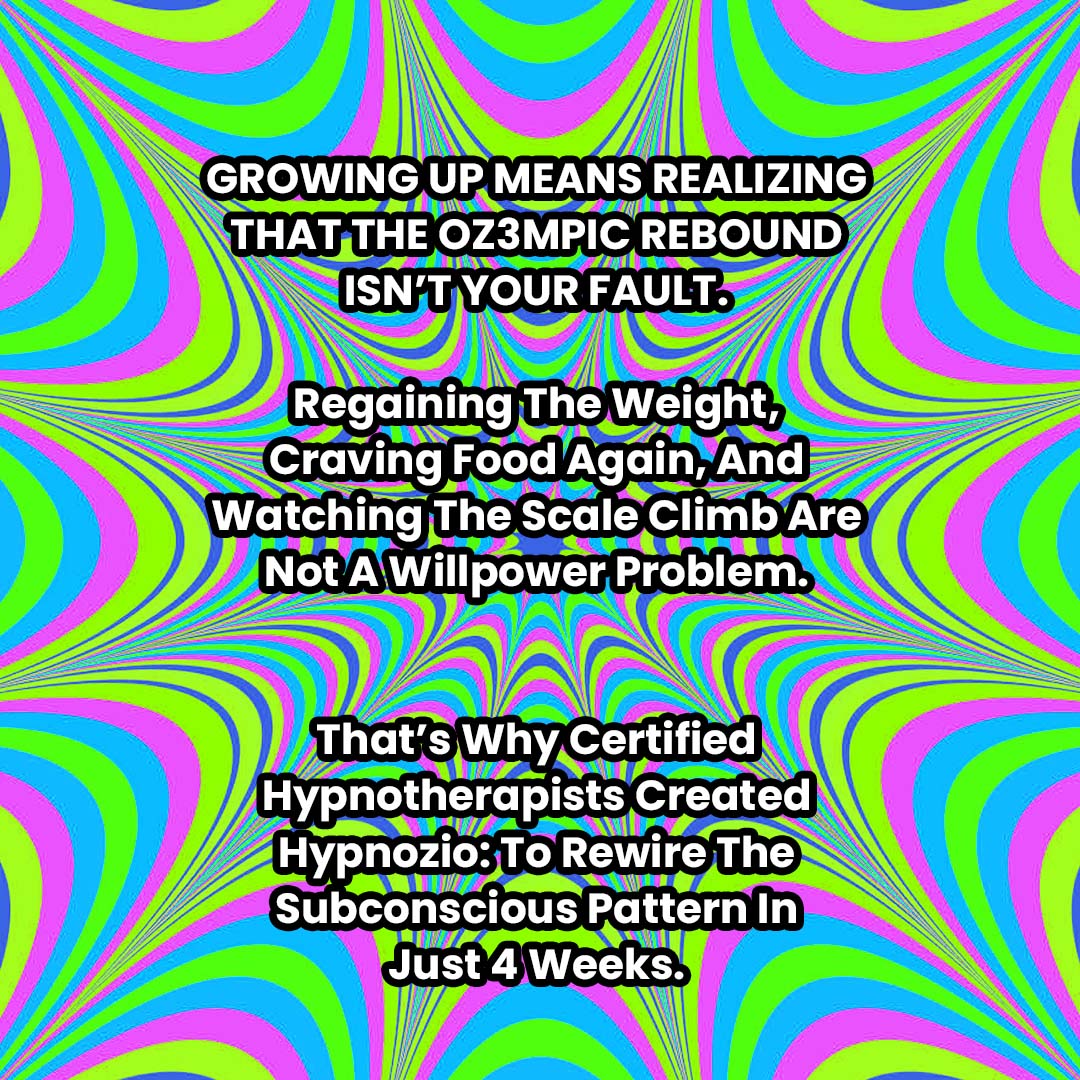 Hypnozio: power of hypnotherapy Facebook ad