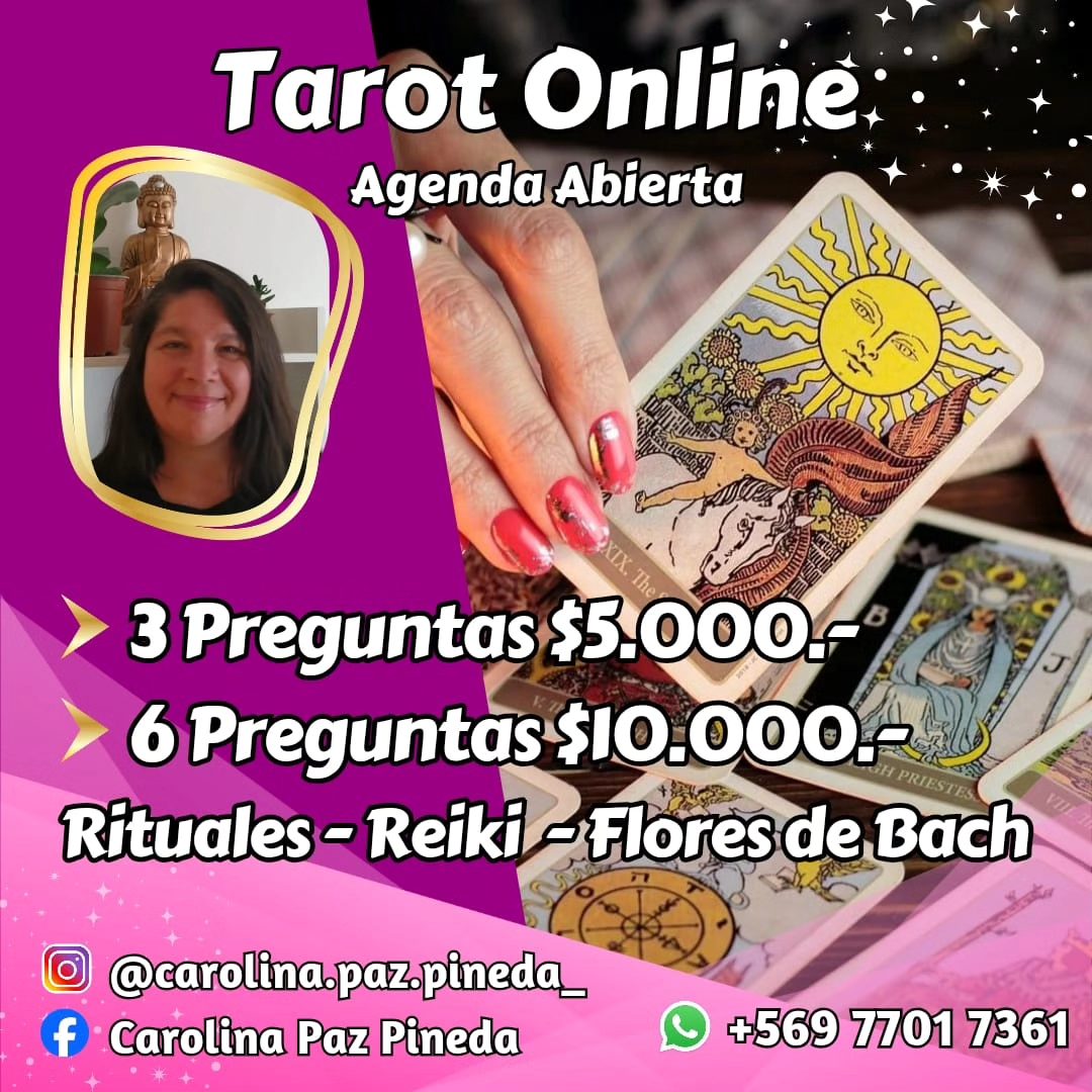 Carolina Paz Pineda Facebook ad: ¿Buscas respuestas a tus preguntas más profundas?