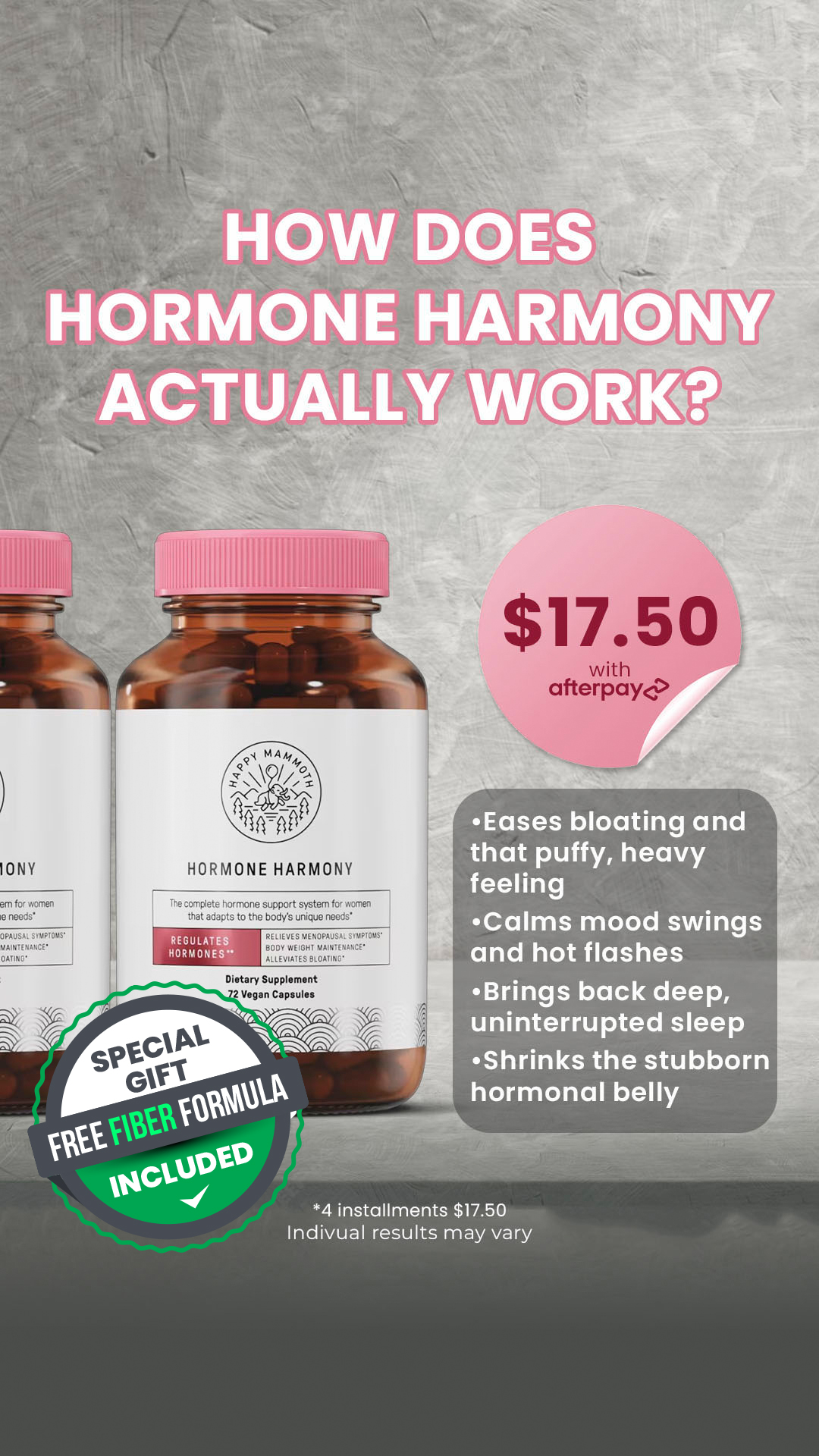 Happy Mammoth Facebook ad