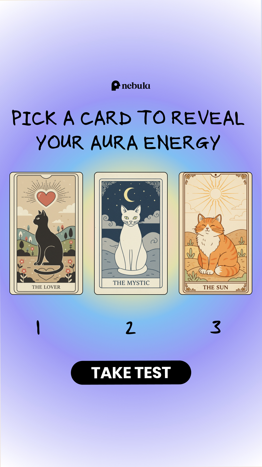 Nebula: Aura Power Reading Facebook ad