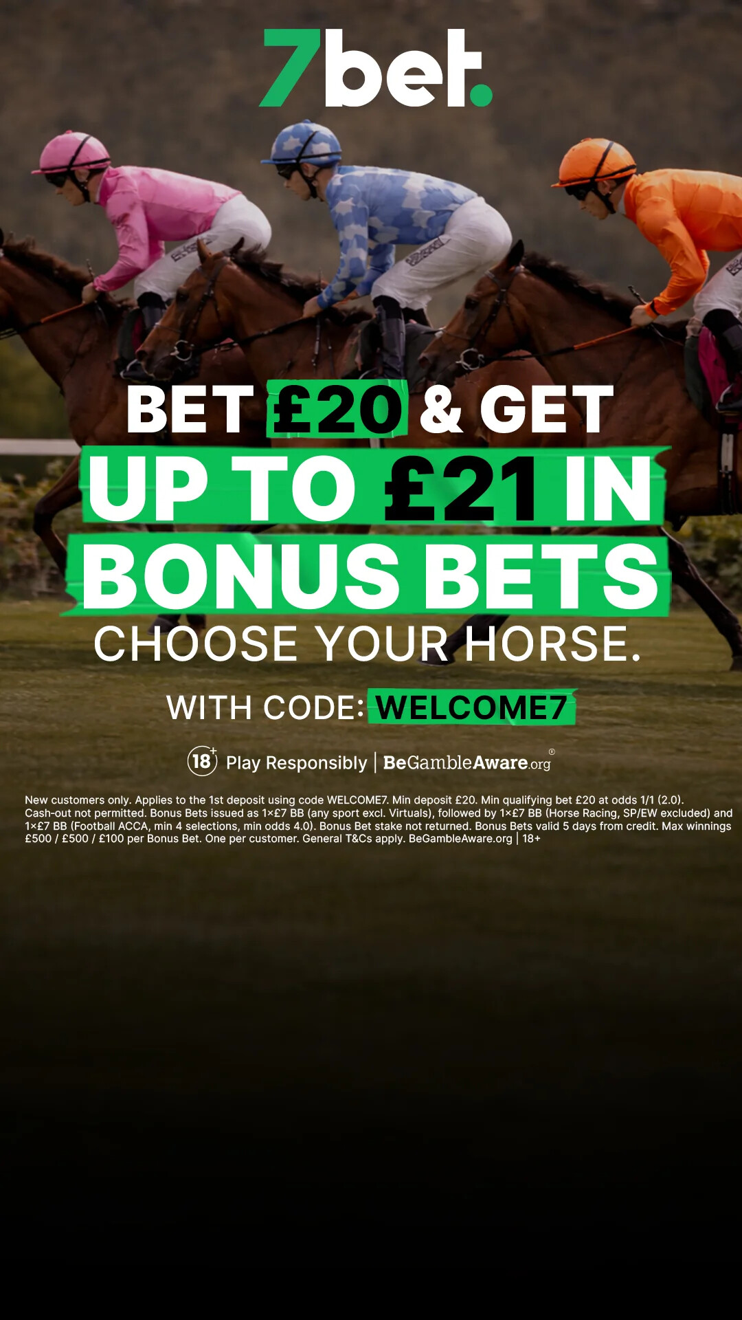 7bet.co.uk Facebook ad