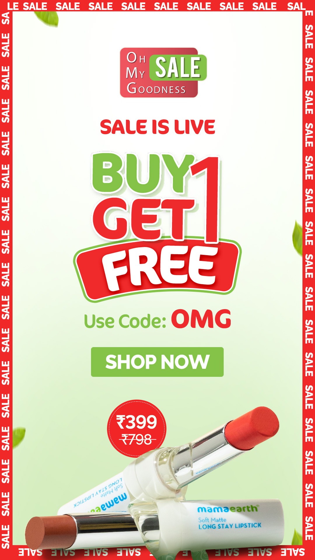 Mamaearth Facebook ad