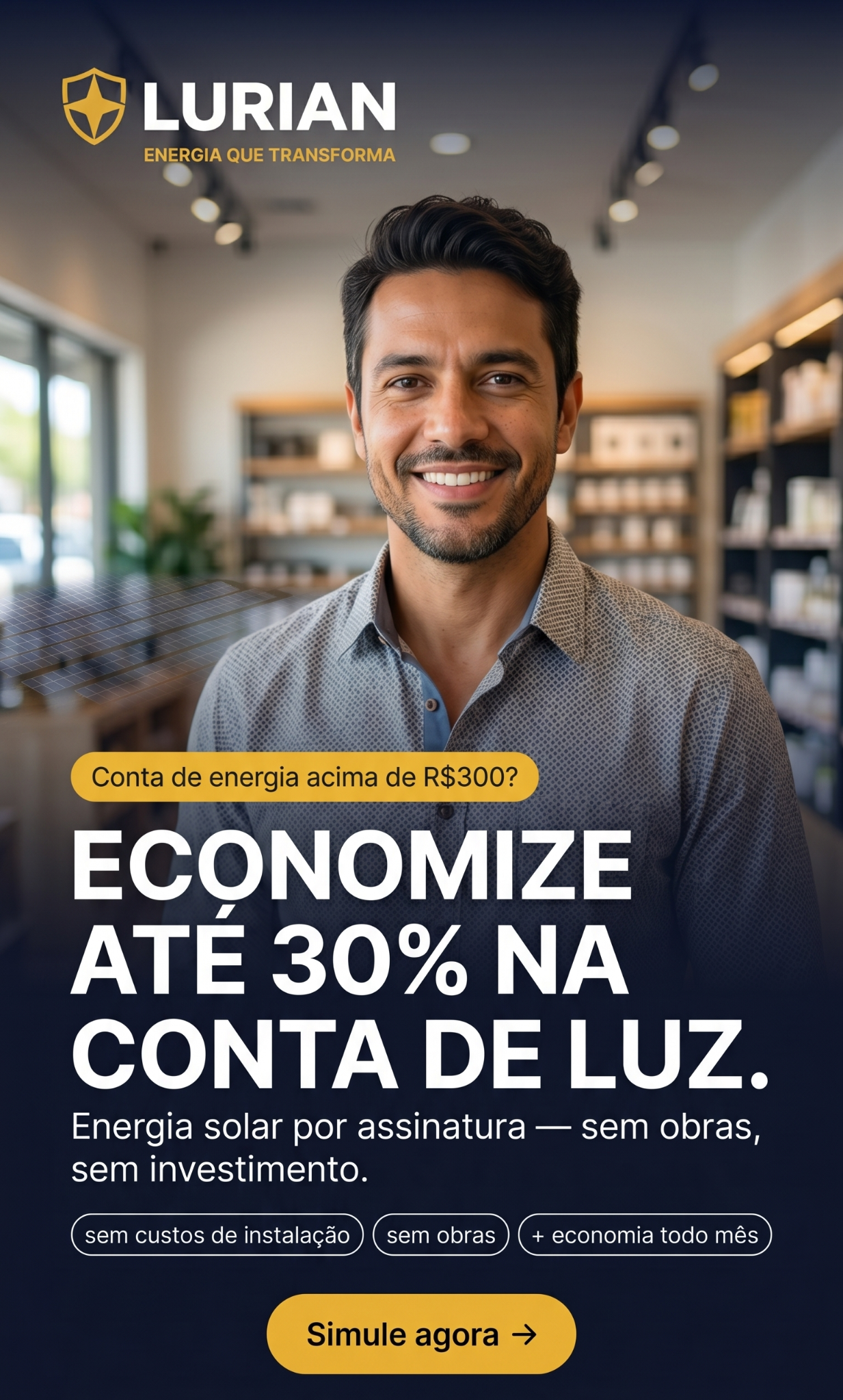 LurianEnergia Facebook ad from May 8, 2026