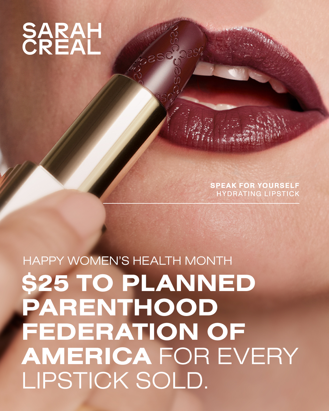 Sarah Creal Beauty Facebook ad